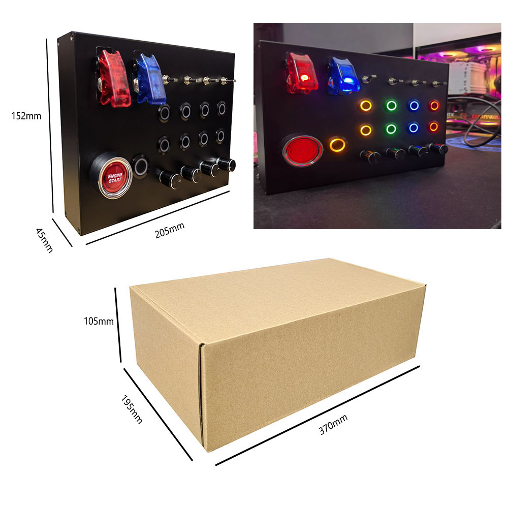 Arcade Button Pcb - กล่องควบคุม USB PC Simracing สําหรับ FANATEC