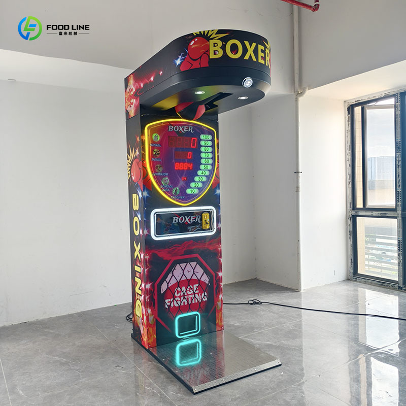 Boxing Machine Arcade - เครื่องเกมต่อยมวยอิเล็กทรอนิกส์แบบกำหนดเองได้ ใช้เหรียญ สำหรับตั้งในสวนสาธารณะหรือร้านค้า ราคาแข่งขัน ขาย