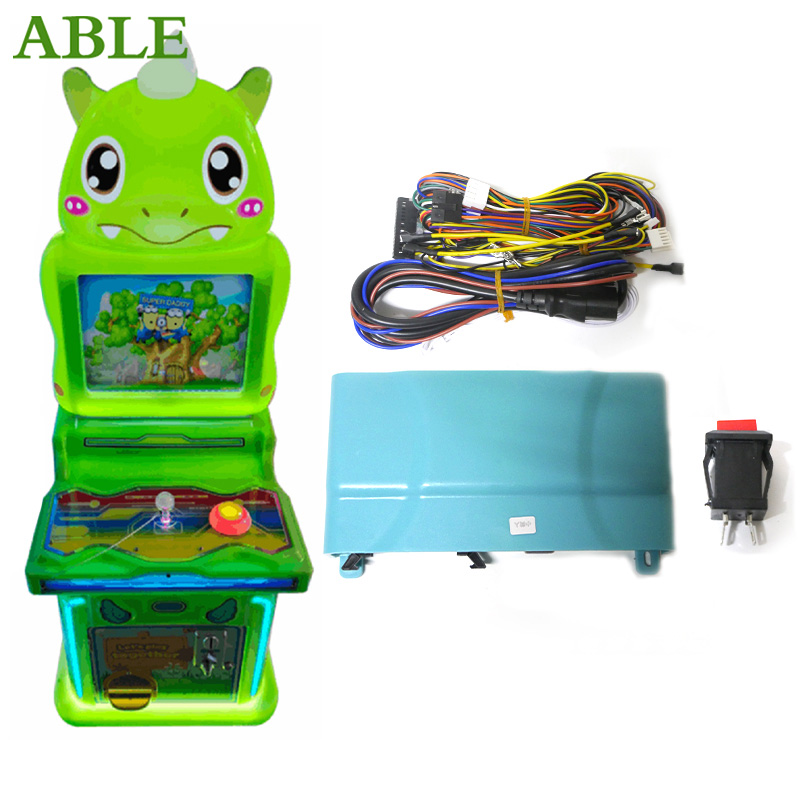 Racing Arcade Cabinet - Little Blue Hat อาเขตตู้เด็กเกมลอตเตอรี DIY ชุดตั๋วอาเขตชุดเกมสําหรับ
