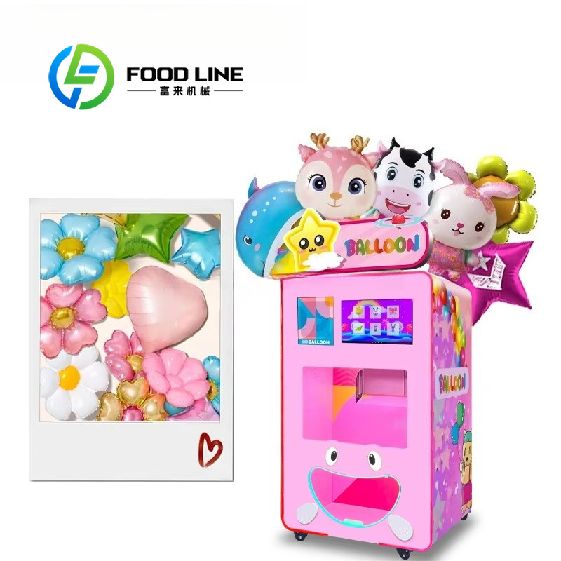 Vending Game - ตู้จำหน่ายลูกโป่งในห้องเกมส์ ลูกโป่งการ์ตูนน่ารักเป็นของรางวัลสำหรับผู้เข้าชม บริการจำหน่ายและแลกเปลี่ยนด้วยตนเอง
