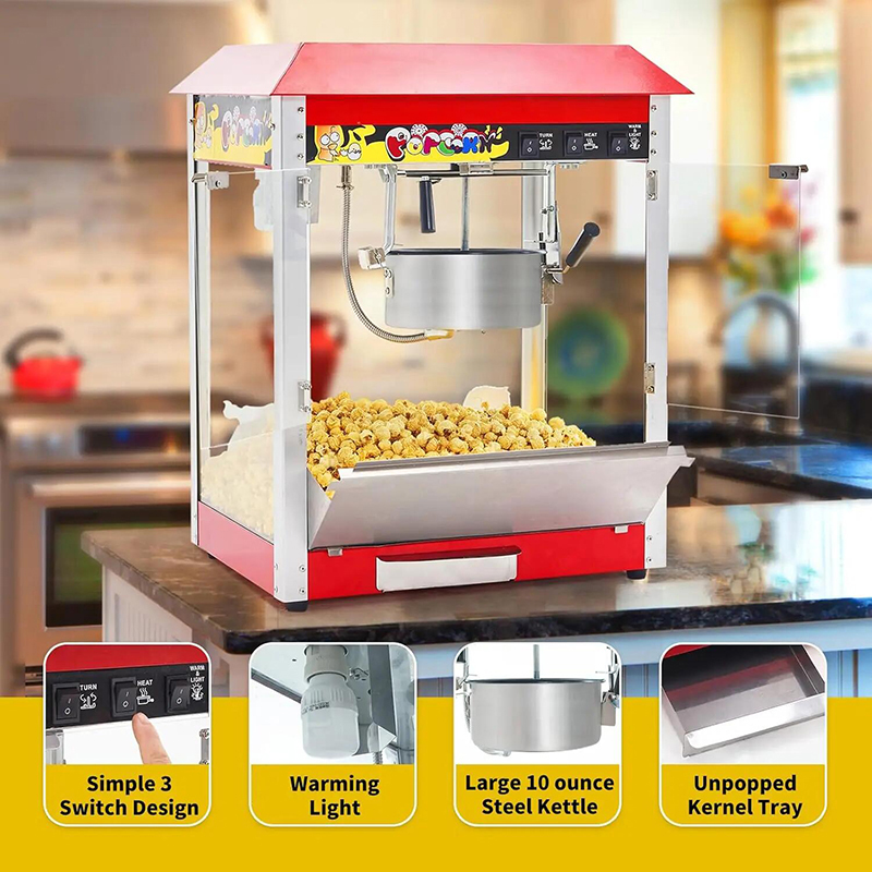 เครื่องทำข้าวโพดคั่วคาราเมลอัต - Popcorn Vending Machine บทวิจารณ์และราคา