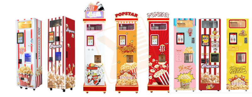 เครื่องขายป๊อปคอร์นหยอดเหรียญส - Popcorn Vending Machine บทวิจารณ์และราคา