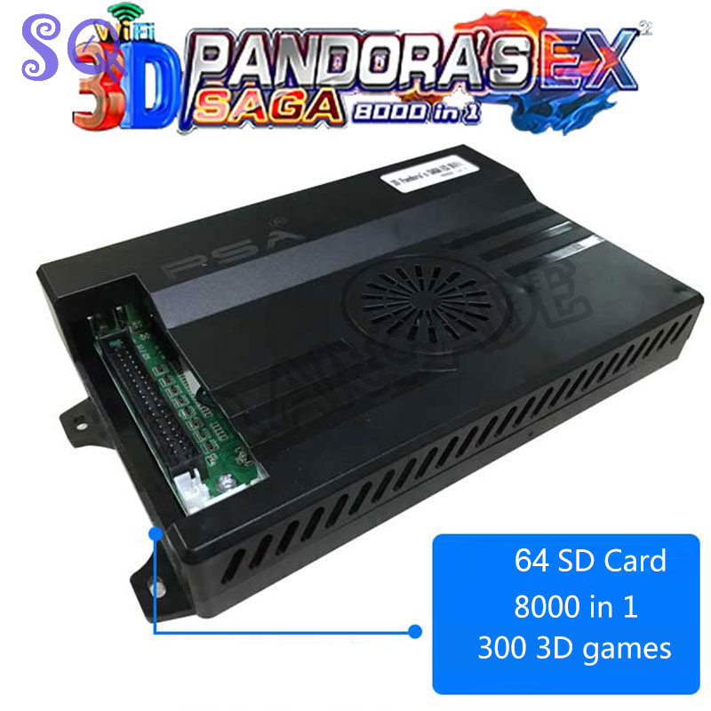แผงเกม Arcade Pandora EX2 8000 - Arcade Game Jackpot บทวิจารณ์และราคา