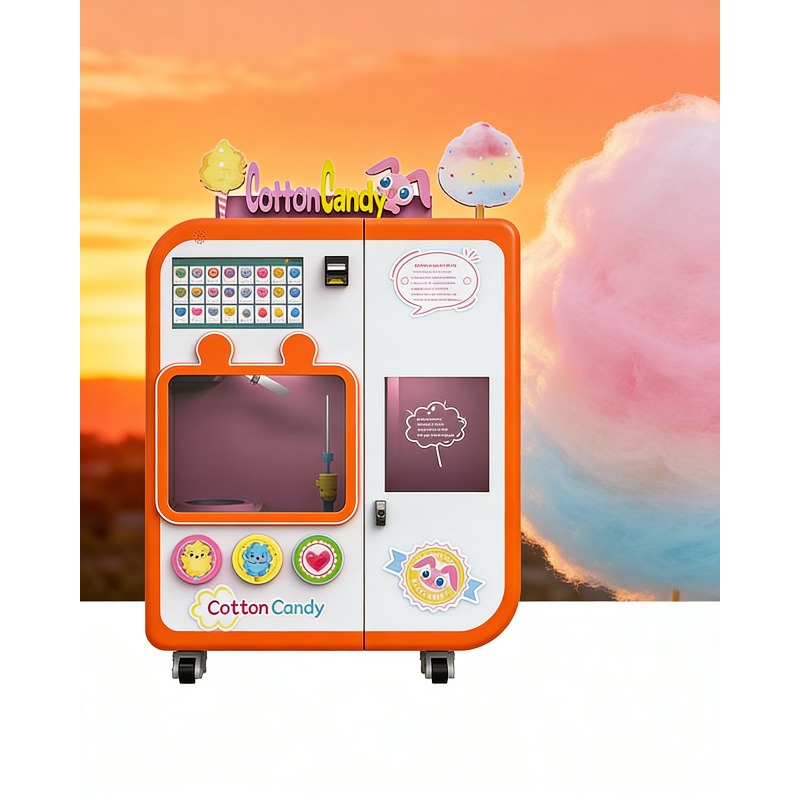 เครื่องทำสายไหมอัตโนมัติเต็มรู - Candy Vending Machine บทวิจารณ์และราคา