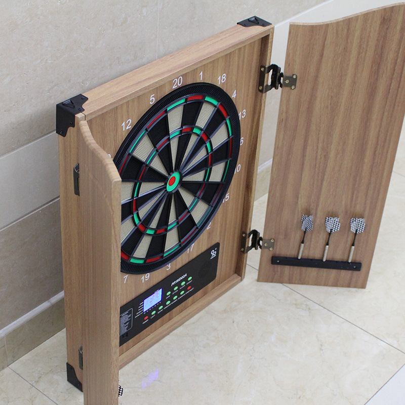 ตู้เก็บลูกดอกไม้หรูหราพร้อมระบ - Electronic Dartboard Cabinet บทวิจารณ์และราคา