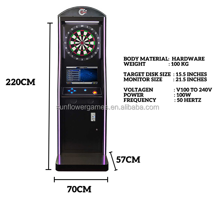 ตู้เกมปาลูกดอกอาร์เคด ปรับแต่ง - Electronic Dartboard Cabinet บทวิจารณ์และราคา