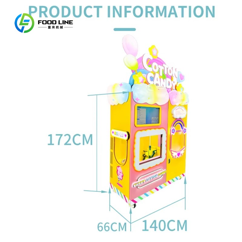 เครื่องจำหน่ายขนมสายไหมแบบปรับ - Candy Vending Machine บทวิจารณ์และราคา